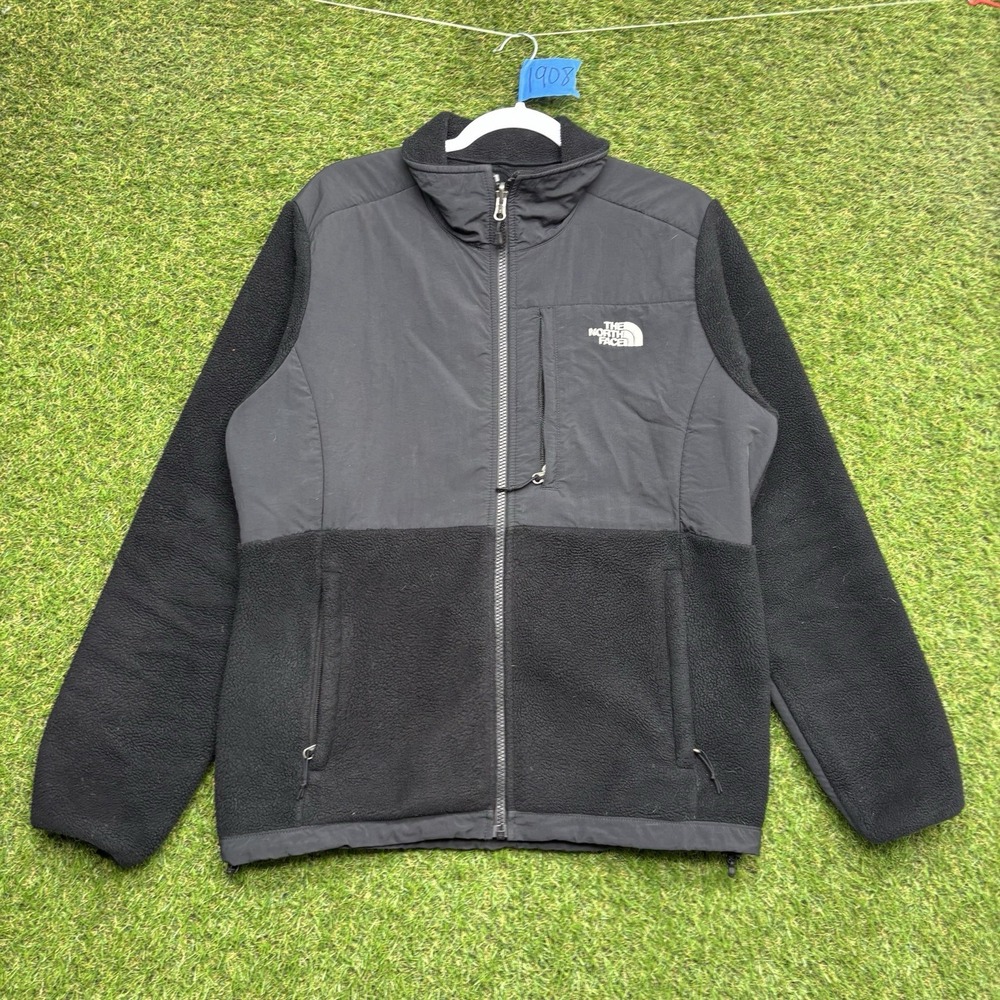 The North Face Denali Jacket Womens Large Polartec Full Zip Outdoor Hiking Black